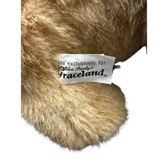 2000 Elvis Presley Graceland Biker Bear collectible plush toy - Picture 4 of 8